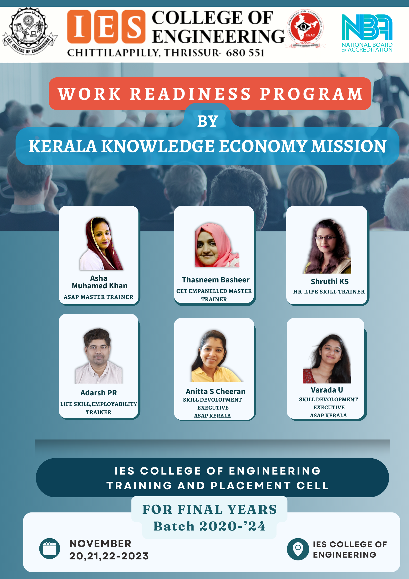 IES College of Engineering, College in Chittilappilly, Kerala
